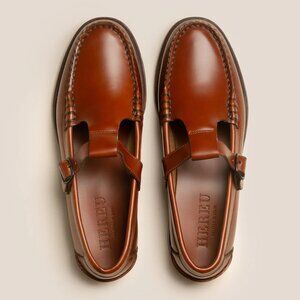 Hereu Alber T-bar Loafers in Women's Italian size 38 (US 7.5)